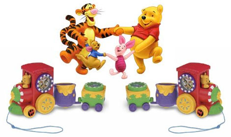 Winnie The Pooh Spin Around Train &pound;5.40 @ Debenhams