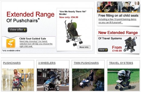 Halfords Promotional Cold: 10% Off Pushchairs, Prams And Accessories