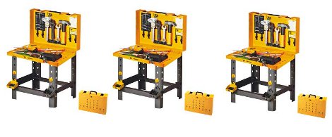 JCB Workbench and 74 Accessories &pound;12.49 @ Argos