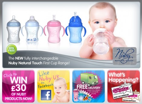Nuby Online Promotional Code: 50% Off Natural Touch Bottles