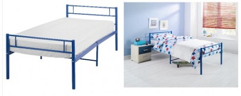 Charlie Single Bed Blue &pound;17.50 @ Tesco