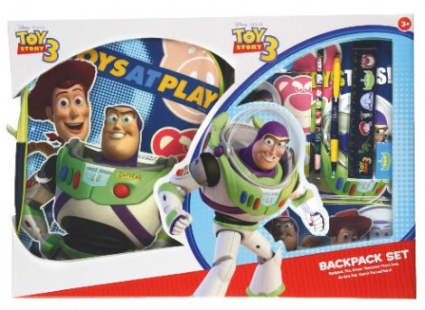 Toy Story 3 Boxed Backpack Set &pound;6 @ Tesco