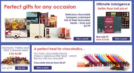 Thorntons Chocolate Promotional Discount: 20% Off