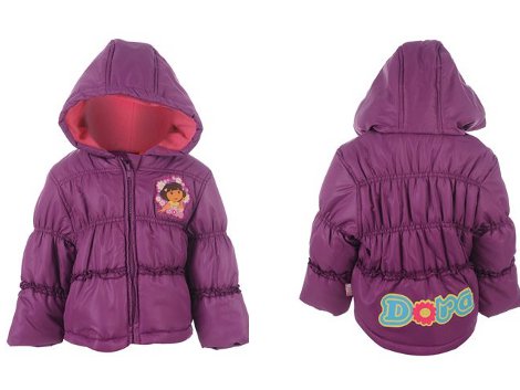 Dora The Explorer Padded Jacket &pound;9.99 @ Sports Direct