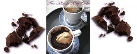 Five Minute Chocolate Pudding In A Mug