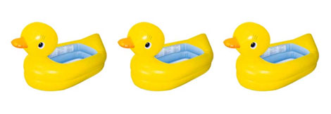 Inflatable Duck Bath &pound;10.20 @ Amazon