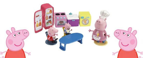 Peppa Pig Kitchen Playset &pound;7.99 @ Amazon