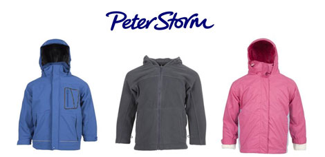 Kids Peter Storm 3 in 1 Jackets &pound;19.49 @ Millets
