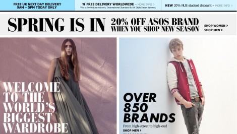 Free Next Day Delivery Today Only @ ASOS Free Next Day Delivery Today Only @ ASOS