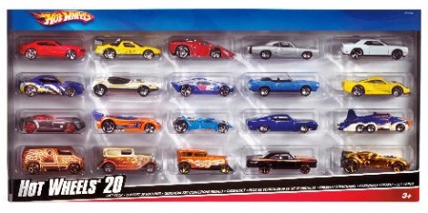 Hot Wheels 20 Pack Diecast &pound;8 @ Tesco Direct