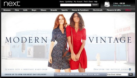 Next Online Promotional Code: Free Delivery