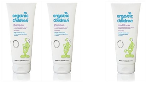Three Organic Children's Hair Products &pound;15.50 @ GreenPeople