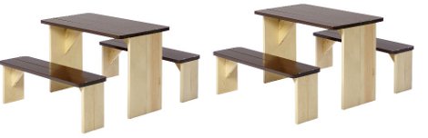 Zid Zed Picnic Table &pound;22 @ Tesco