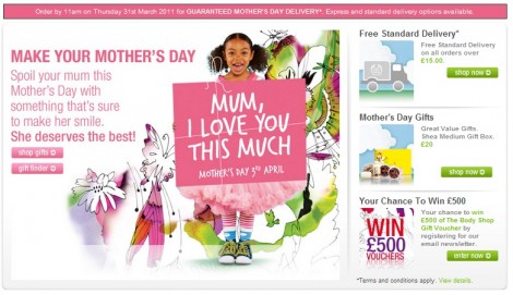 The Body Shop Coupon: 50% Off