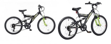 Boys Townsend Dual 20in Wheel Dual Suspension Bike &pound;35 @ Asda