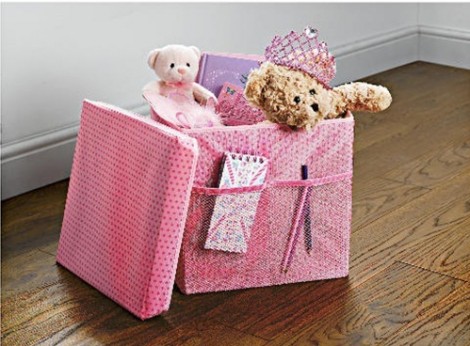 Tesco Kids Fabric Storage Box Pink £2.80 @ Tesco Direct Tesco Kids Fabric Storage Box Pink £2.80 @ Tesco Direct