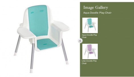 Doodle Play Chair £10 @ Silver Cross Doodle Play Chair £10 @ Silver Cross