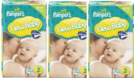 Pampers New Baby Nappies &pound;11.11 @ Amazon