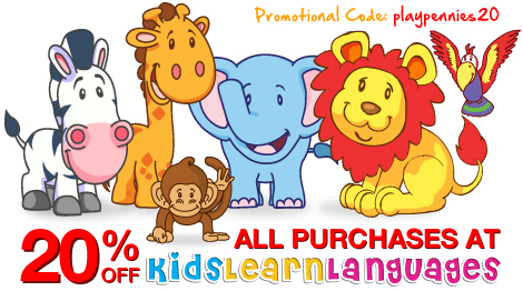 PlayPennies Exclusive: 20% Off @ Kids Learn Languages