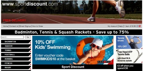 SportsDiscount Promotional Code: 10% Off Children's Swimwear SportsDiscount Promotional Code: 10% Off Children's Swimwear