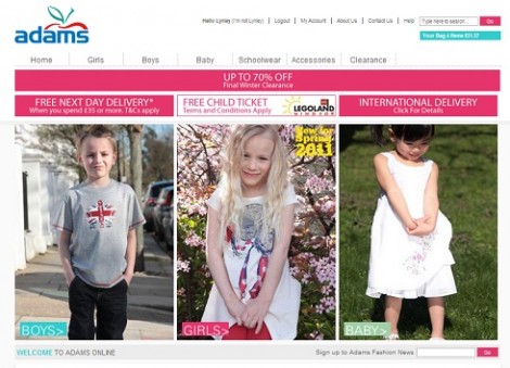 Adams Online Discount Code: £5 Off £20 Order Adams Online Discount Code: £5 Off £20 Order