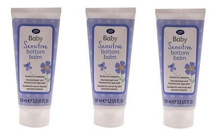 Boots Dreamtime Calming Bath, Baby Moisturising Cream and Sensitive Bottom Balm Review