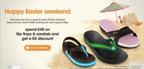 Crocs £5 Off On £40 Spend Crocs £5 Off On £40 Spend