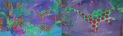 Workshop Wednesday: Dinosaur Collage 
