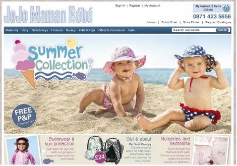 JoJo Maman Bebe Promotional Code: 15% Off When You Spend &pound;45