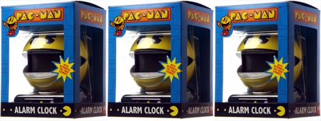 Pac Man Alarm Clock £7.19 @ WH Smith Pac Man Alarm Clock £7.19 @ WH Smith