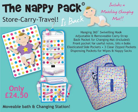 ZPM Junior Nappy Pack Changing Bag Review