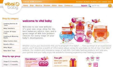 Vital Baby Online Promotional Code: 10% Off