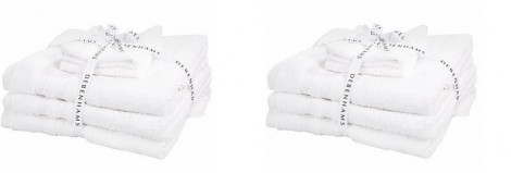 White Egyptian Cotton Bath Towels &pound;18 @ Debenhams