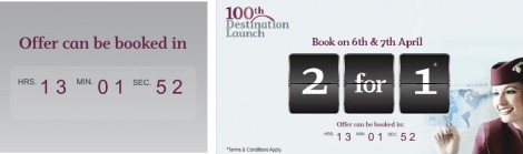 BOGOF With Qatar Airways BOGOF With Qatar Airways