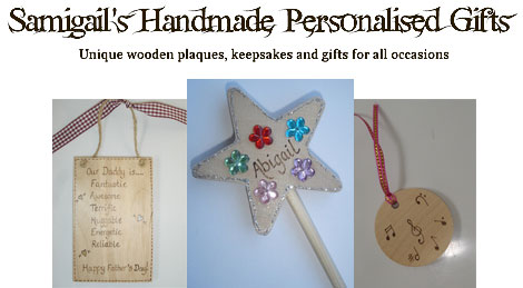 Samigail's Handmade Personalised Gifts Review