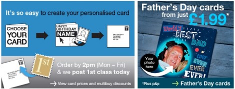 Marks And Spencer Promotional Code: &pound;1 Off Personalised Cards