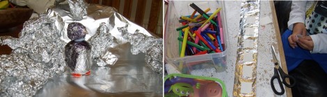 Workshop Wednesday: Silver Foil And Imagination