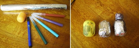 Workshop Wednesday: Silver Foil And Imagination