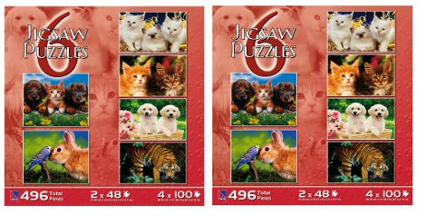 Kids 6 In 1 Puzzle Box Set &pound;3 @ Tesco Direct