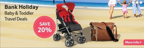 Save 20% off Baby & Toddler Travel @ Tesco Direct