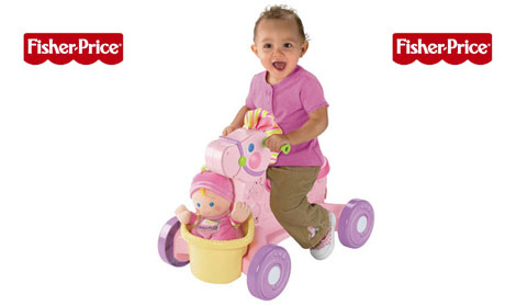 Fisher Price Ride-On Musical Pony &pound;24.99 @ Toys R Us