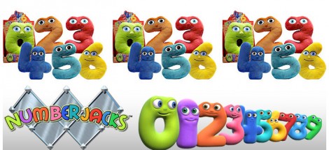 Numberjacks Toys &pound;4.99 @ Sainsburys