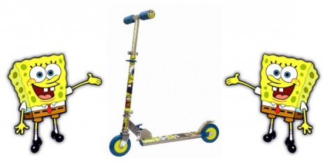 SpongeBob SquarePants Scooter £8.98 @ Amazon SpongeBob SquarePants Scooter £8.98 @ Amazon