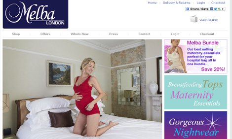 Maternity And Breastfeeding 20% Off @ Melba London : PlayPennies Exclusive