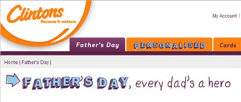 Clintons Father's Day Gifts Review Clintons Father's Day Gifts Review