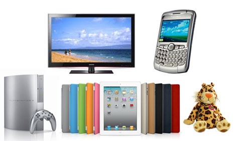 Free Competitions: Win A 32GB iPad2, Samsung 40&rsquo;&rsquo; LCD TV, An Ultra Slim Toshiba Camileo Camcorder, Sony PS3, Blackberry Curve And A Cuddly Toy