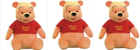 Giant Winnie The Pooh Soft Toy Plus Free Wash Mitt £4.99 @ Argos Giant Winnie The Pooh Soft Toy Plus Free Wash Mitt £4.99 @ Argos