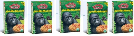 Kids Freebie: Free Pack Natures Path Gorilla Cereal