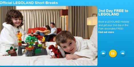 Kids Go Free On All Legoland Holidays