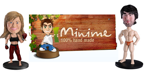 Personalised Bobblehead Doll &pound;29.99 @ 1minime.com